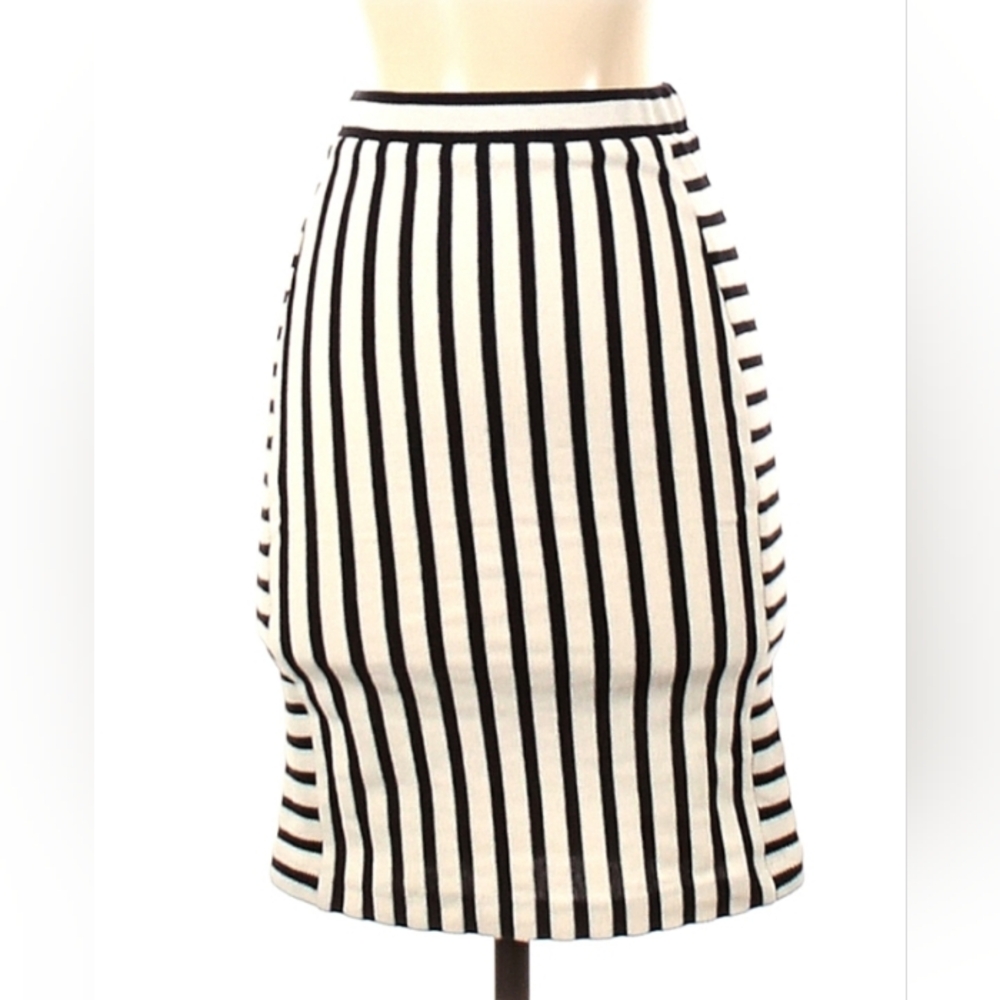 REBECCA MINKOFF Knit Striped Skirt Women's Size XS
